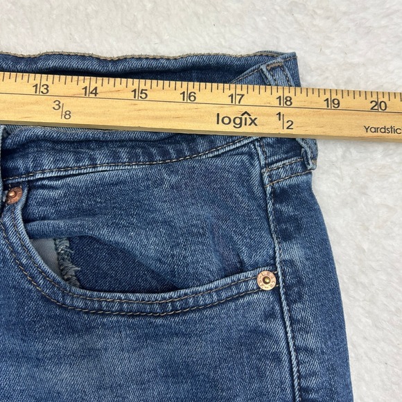 Signature by Levi Strauss & Co Jeans Mens 36x32 Blue Relaxed Fit Stretch Denim - Picture 5 of 13